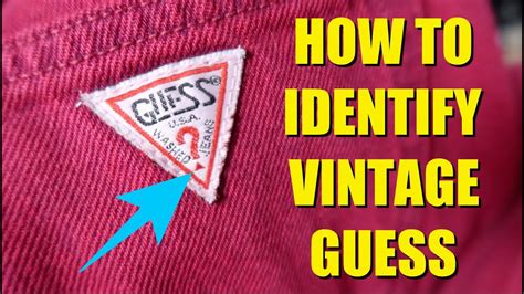 guess vintage labels